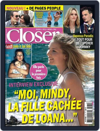 Closer France June 10th, 2016 Digital Back Issue Cover
