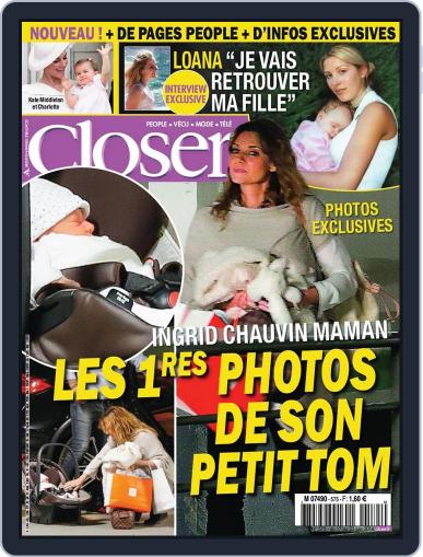 Closer France June 17th, 2016 Digital Back Issue Cover
