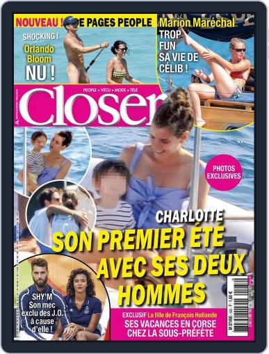 Closer France August 11th, 2016 Digital Back Issue Cover