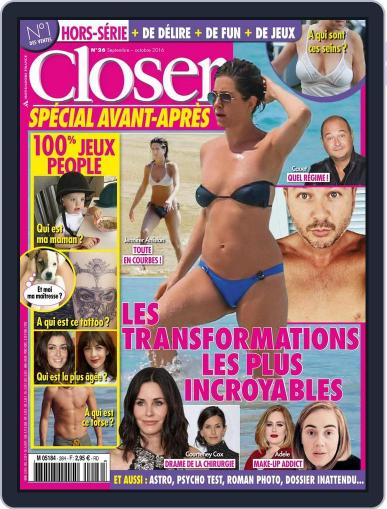 Closer France September 1st, 2016 Digital Back Issue Cover