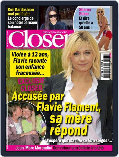 Closer France October 21st, 2016 Digital Back Issue Cover