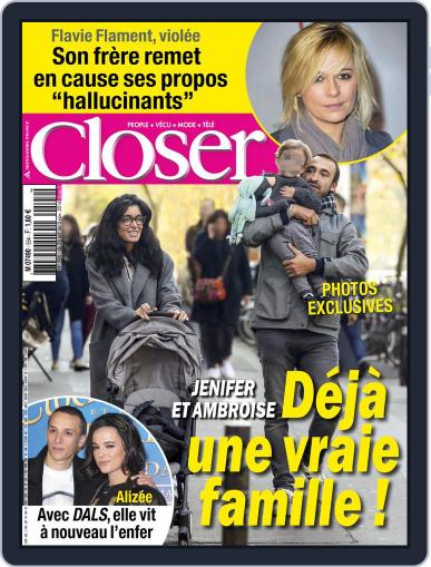 Closer France October 28th, 2016 Digital Back Issue Cover