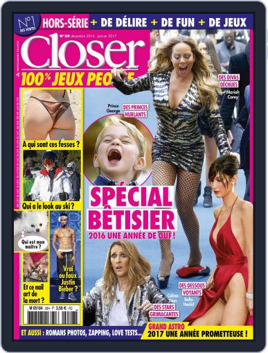 Closer France December 1st, 2016 Digital Back Issue Cover