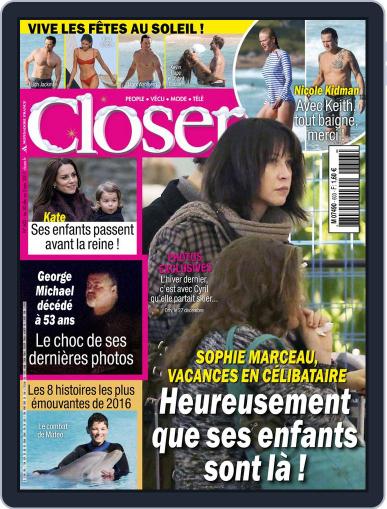 Closer France December 30th, 2016 Digital Back Issue Cover