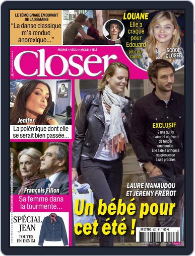 Closer France January 27th, 2017 Digital Back Issue Cover