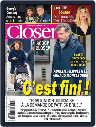 Closer France March 3rd, 2017 Digital Back Issue Cover