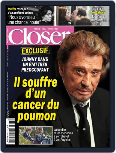 Closer France March 10th, 2017 Digital Back Issue Cover