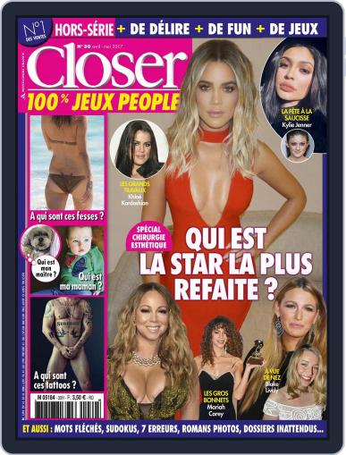 Closer France April 1st, 2017 Digital Back Issue Cover