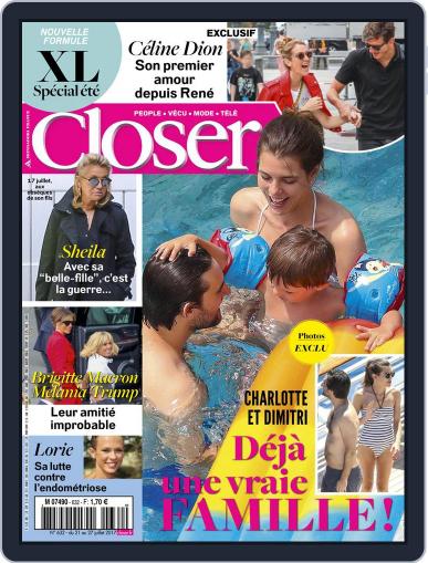 Closer France July 21st, 2017 Digital Back Issue Cover