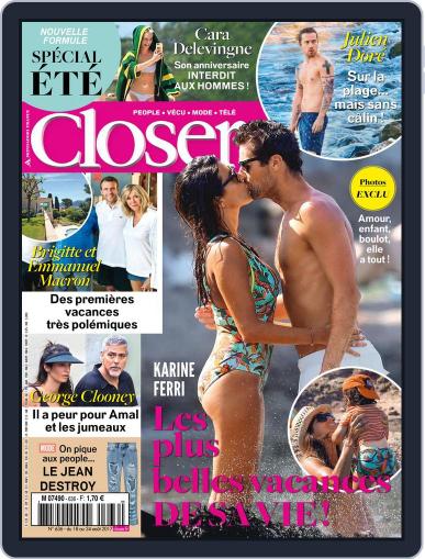 Closer France August 18th, 2017 Digital Back Issue Cover
