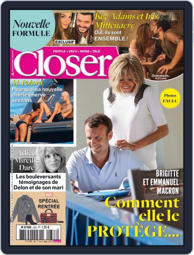Closer France September 1st, 2017 Digital Back Issue Cover