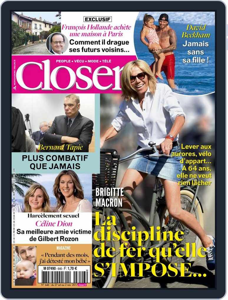 Closer France Back Issue 27 Octobre 17 Digital Discountmags Com Closer France Back Issue 27 Octobre 17 Digital Discountmags Com