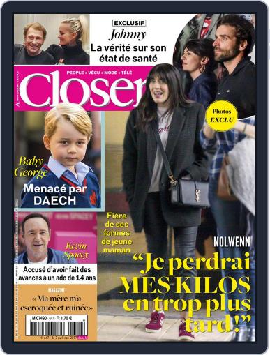 Closer France November 3rd, 2017 Digital Back Issue Cover