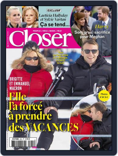 Closer France December 29th, 2017 Digital Back Issue Cover