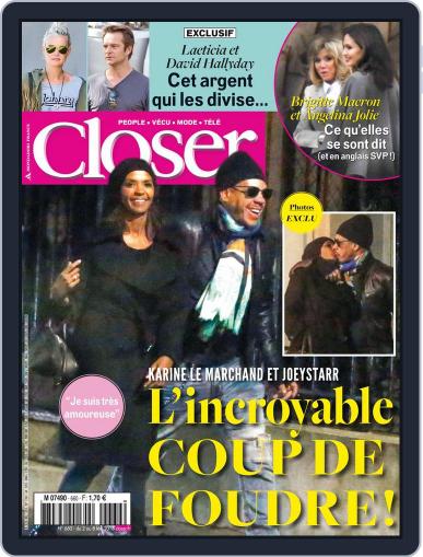 Closer France February 2nd, 2018 Digital Back Issue Cover