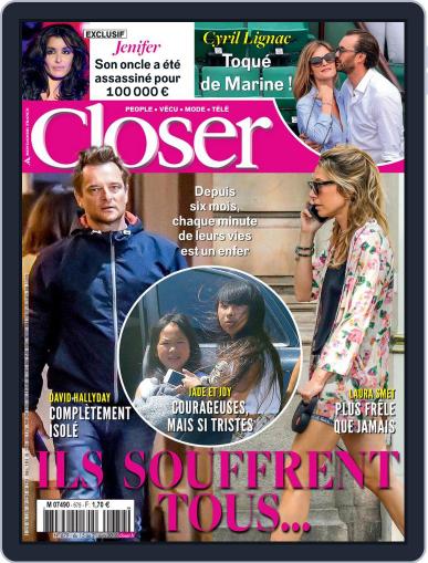Closer France June 15th, 2018 Digital Back Issue Cover