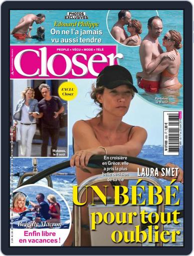 Closer France August 17th, 2018 Digital Back Issue Cover