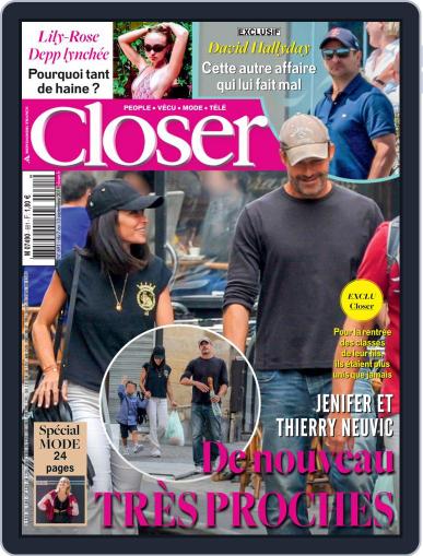 Closer France September 7th, 2018 Digital Back Issue Cover