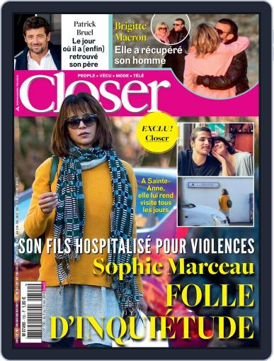 Closer France November 9th, 2018 Digital Back Issue Cover