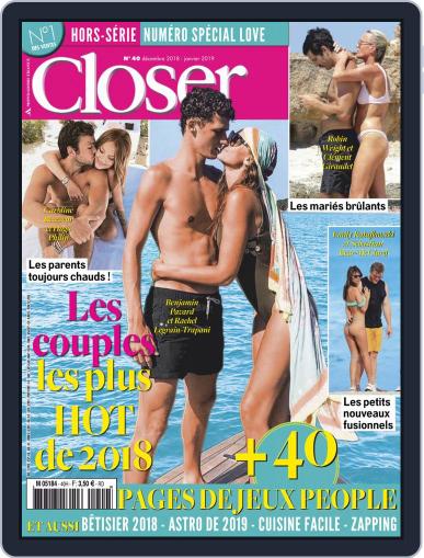 Closer France December 1st, 2018 Digital Back Issue Cover