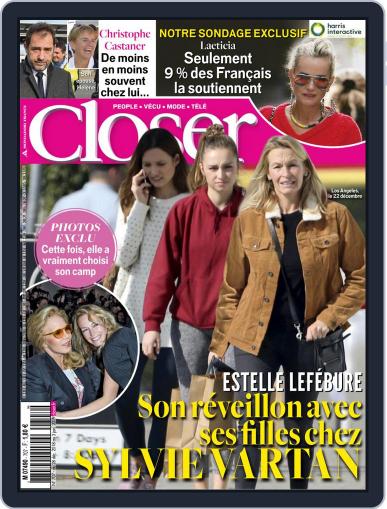 Closer France December 28th, 2018 Digital Back Issue Cover