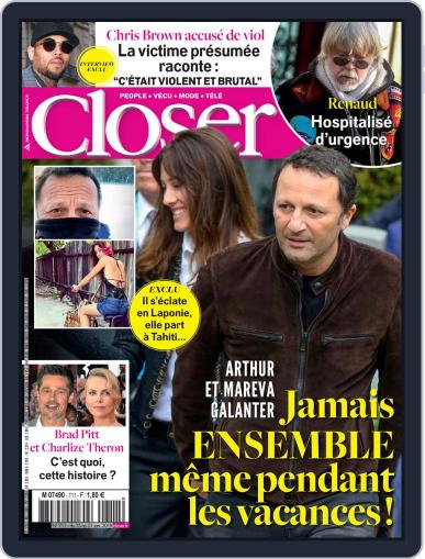 Closer France January 25th, 2019 Digital Back Issue Cover
