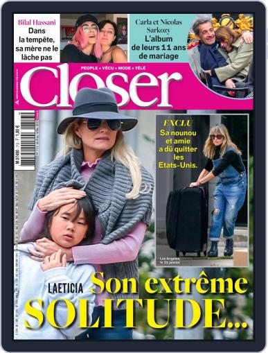 Closer France February 8th, 2019 Digital Back Issue Cover