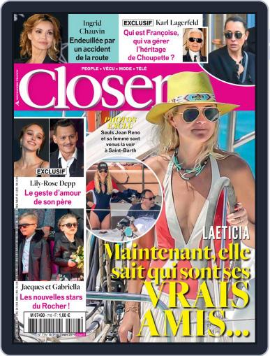 Closer France March 1st, 2019 Digital Back Issue Cover
