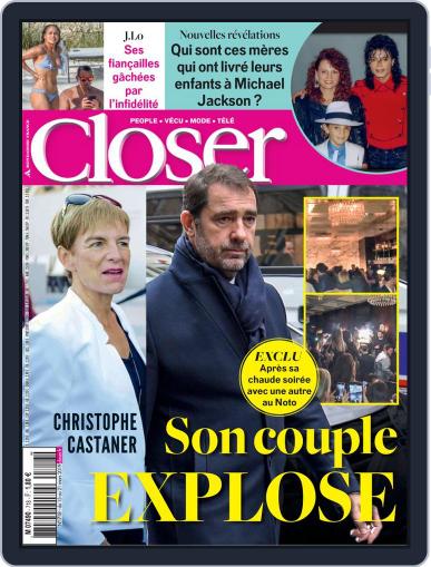 Closer France March 15th, 2019 Digital Back Issue Cover