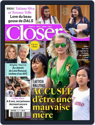 Closer France April 19th, 2019 Digital Back Issue Cover