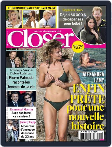 Closer France May 3rd, 2019 Digital Back Issue Cover