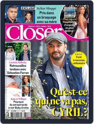Closer France May 17th, 2019 Digital Back Issue Cover