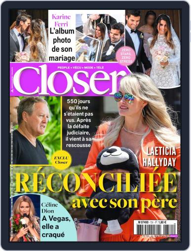 Closer France June 14th, 2019 Digital Back Issue Cover