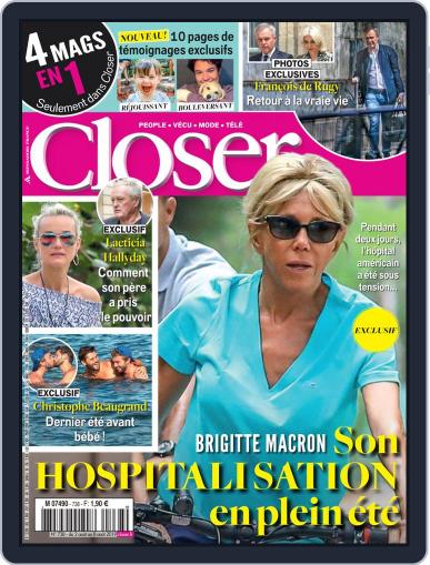 Closer France August 2nd, 2019 Digital Back Issue Cover