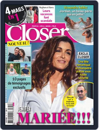 Closer France August 23rd, 2019 Digital Back Issue Cover