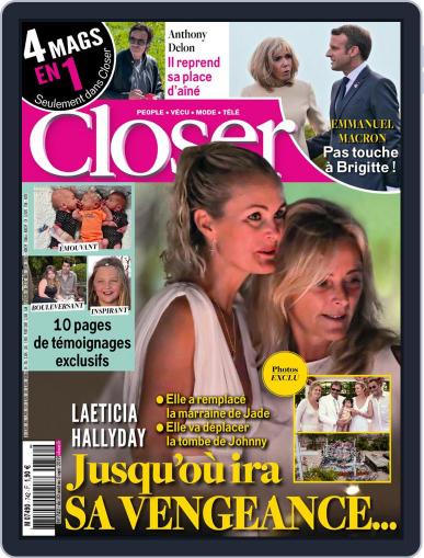 Closer France August 30th, 2019 Digital Back Issue Cover