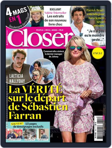 Closer France September 13th, 2019 Digital Back Issue Cover