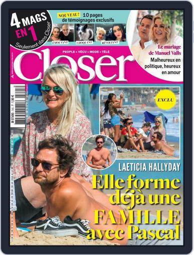 Closer France September 20th, 2019 Digital Back Issue Cover