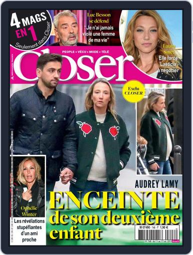Closer France October 11th, 2019 Digital Back Issue Cover