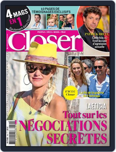 Closer France October 18th, 2019 Digital Back Issue Cover