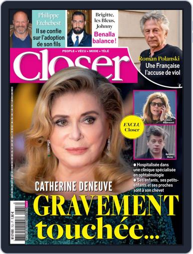 Closer France November 15th, 2019 Digital Back Issue Cover