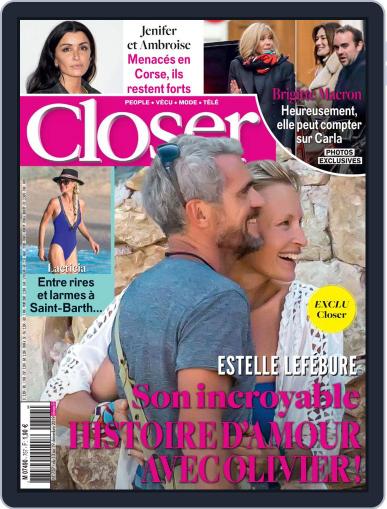 Closer France December 13th, 2019 Digital Back Issue Cover