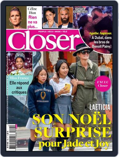 Closer France December 20th, 2019 Digital Back Issue Cover