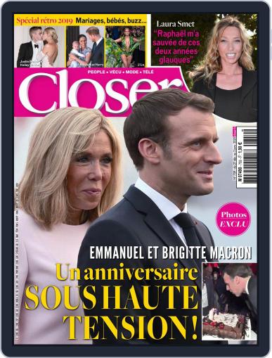 Closer France December 27th, 2019 Digital Back Issue Cover