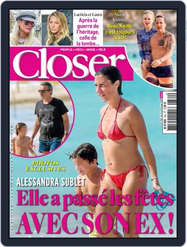 Closer France January 3rd, 2020 Digital Back Issue Cover