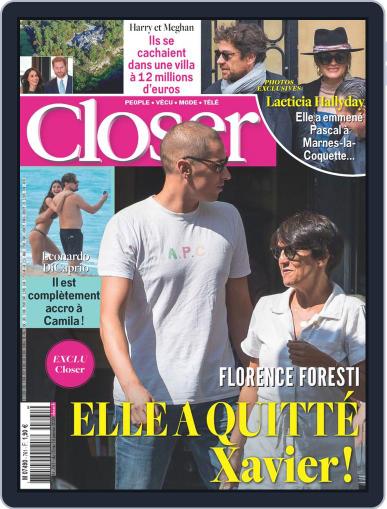 Closer France January 10th, 2020 Digital Back Issue Cover