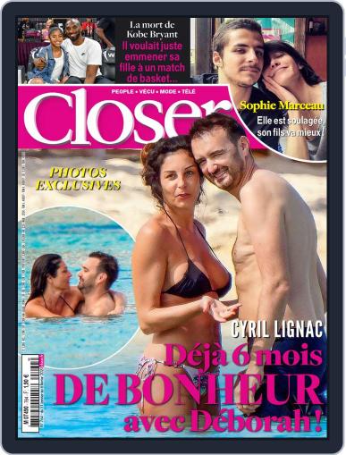 Closer France January 31st, 2020 Digital Back Issue Cover