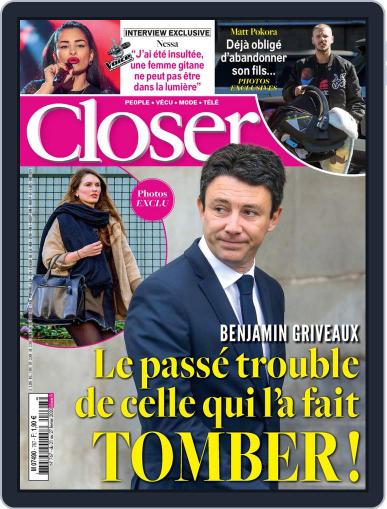 Closer France February 21st, 2020 Digital Back Issue Cover