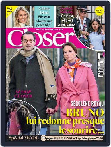 Closer France February 28th, 2020 Digital Back Issue Cover