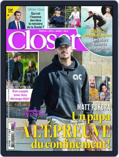 Closer France March 27th, 2020 Digital Back Issue Cover